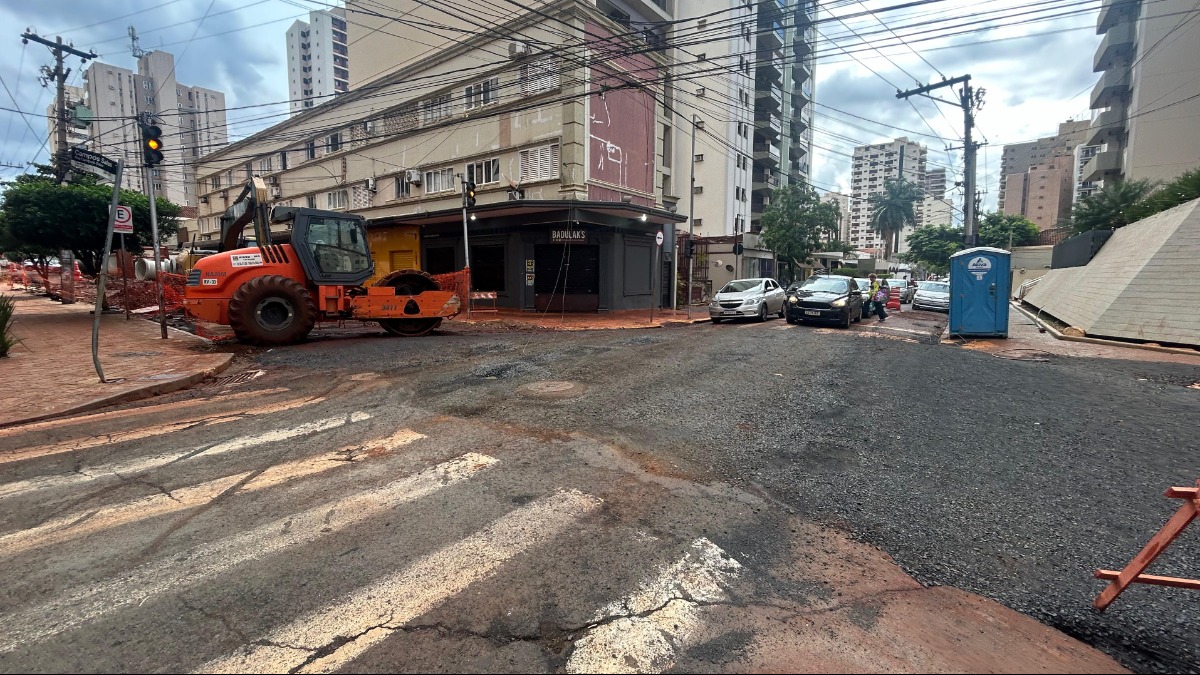 Obras terminam e interdição na rua Campos Sales é liberada