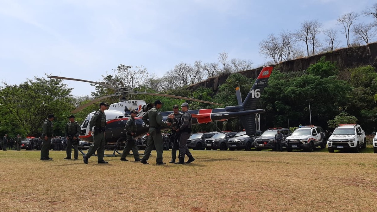 Operação da PM mobiliza efetivo tático e helicóptero Águia em Ribeirão Preto nesta sexta (3)