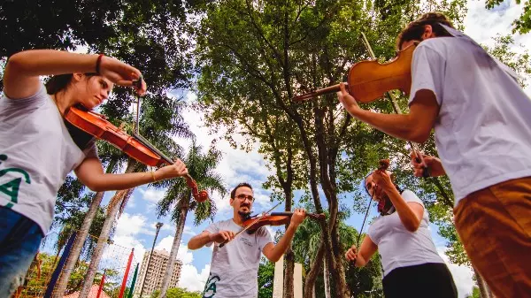 Amparo recebe concertos gratuitos da Orquestra Jovem Circuito das Águas