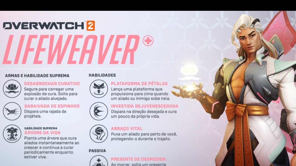 Overwatch 2: Lifeweaver é novo herói do game de tiro