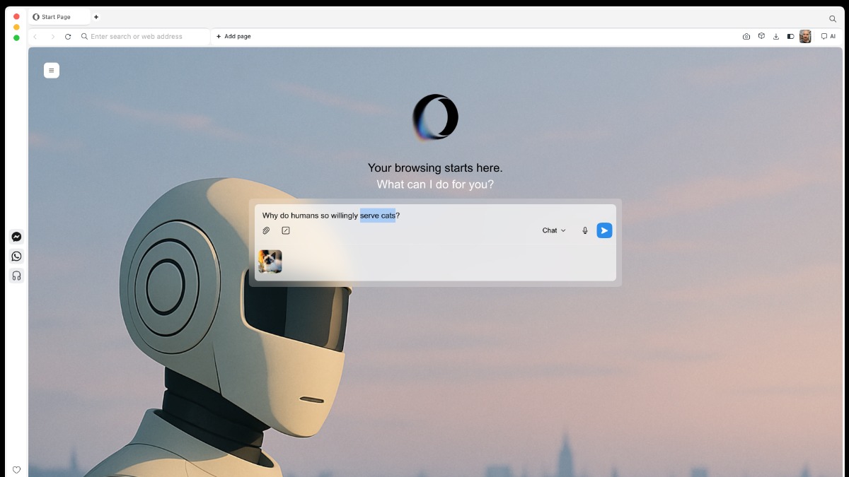Opera Neon estreia com IA autônoma e marca novo passo rumo à chamada Web 4.0