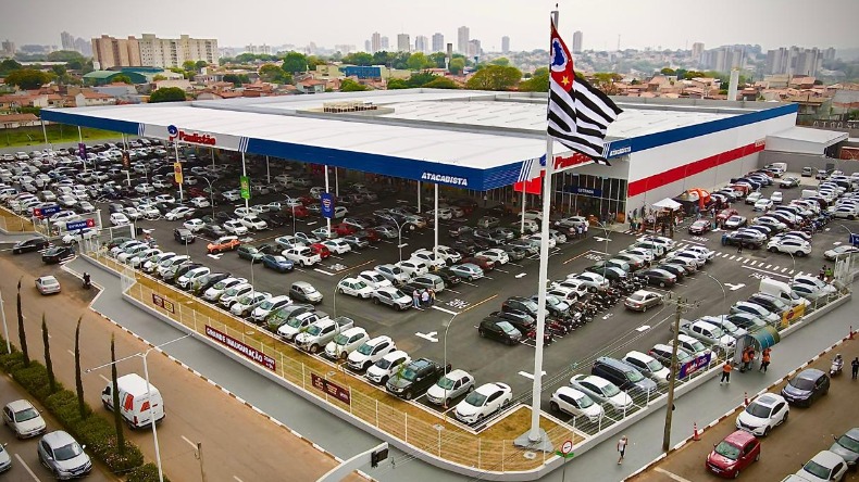 O Paulistão Atacadista inaugurou nesta terça-feira (29) unidade em Indaiatuba com investimento de R$ 74 milhões - Crédito: Divulgação