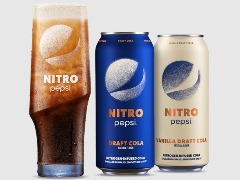 Nitro Pepsi. Infundida com nitrogênio