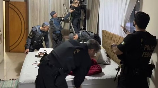 PF e Gaeco deflagram operação contra quadrilha de tráfico e lavagem de dinheiro em SP, PR e MS - Foto: Polícia Federal