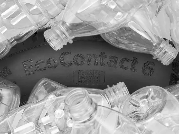 Continental usa garrafas pet recicladas para produzir pneus