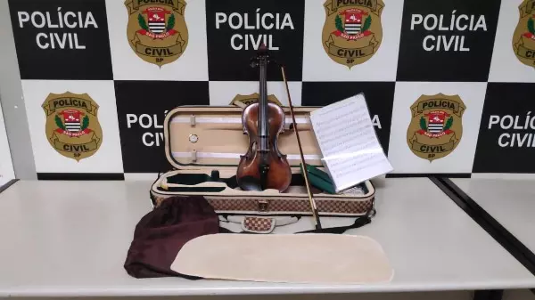 Violino de professor morto é encontrado em comunidade de Ribeirão