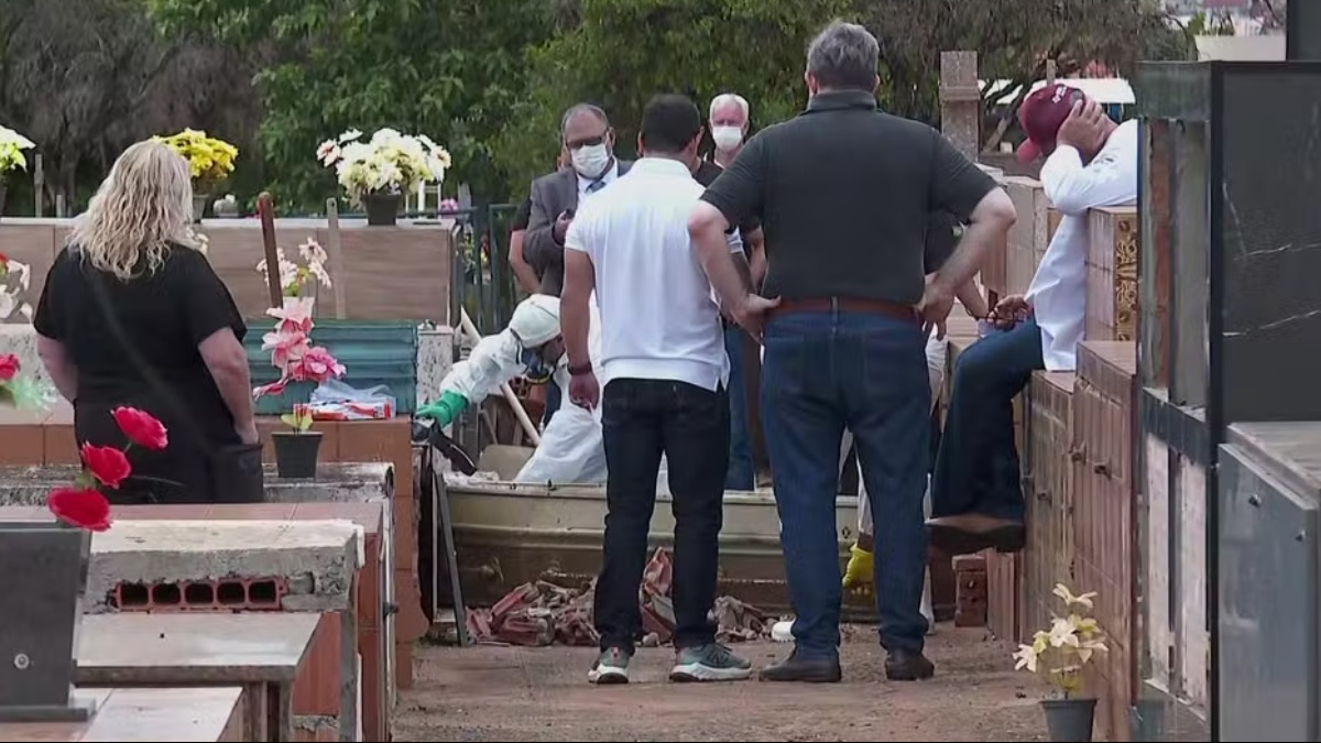 Corpo de ex-marido de professora de estética é exumado nesta quinta-feira (13)