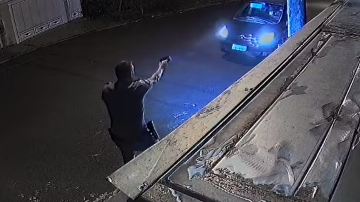 Policial reage a tentativa de assalto ao chegar em casa e frustra ação dos criminosos em Brodowski