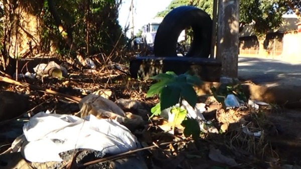 População deve evitar descarte de lixo e entulho em áreas de Paulínia (Foto: Reprodução/EPTV Campinas) - Foto: Reprodução/EPTV Campinas