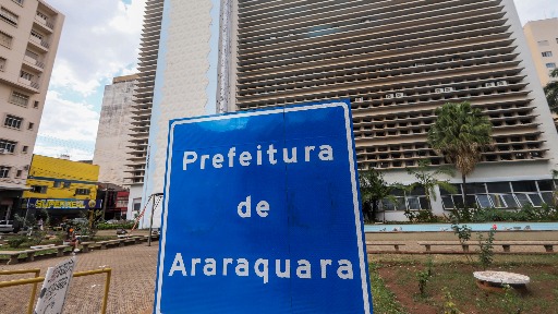 Prefeitura Araraquara  (Foto: Amanda Rocha) - Foto: Amanda Rocha