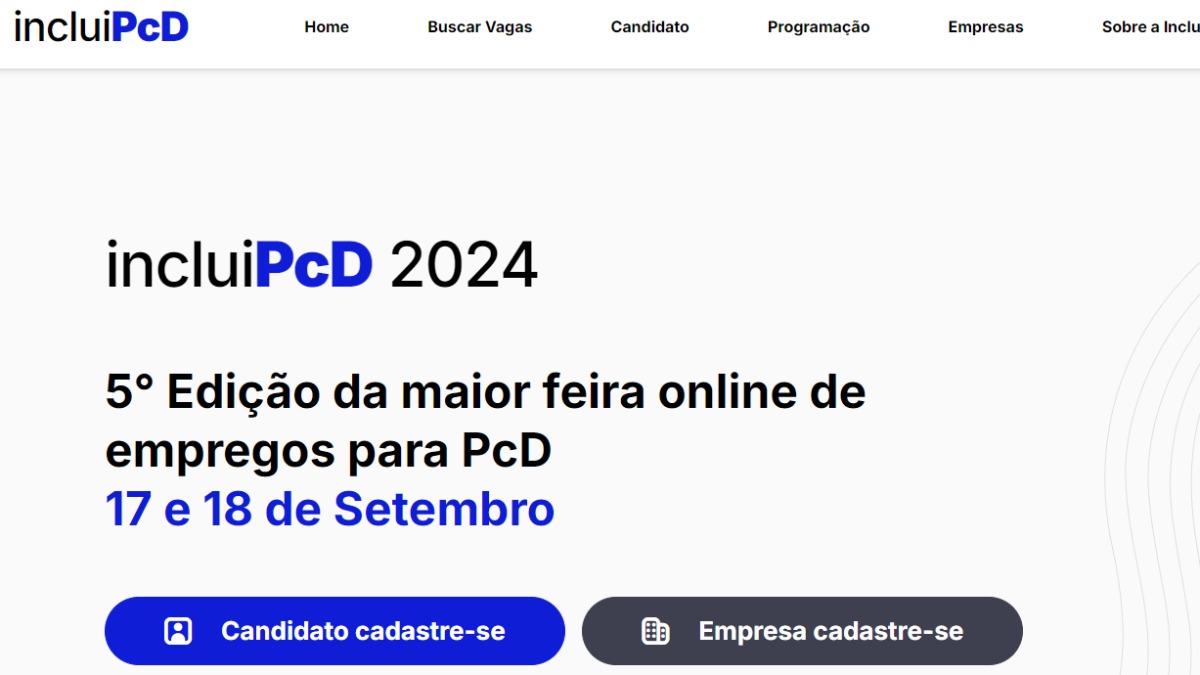 Começa hoje (17) o 5º feirão de emprego exclusivo para PCD