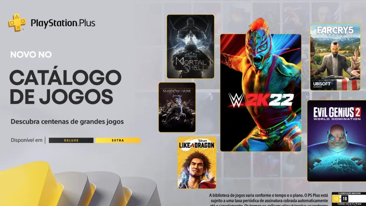 PlayStation Plus Extra e Deluxe revelam mais jogos que deixam o catálogo em  fevereiro de 2023 