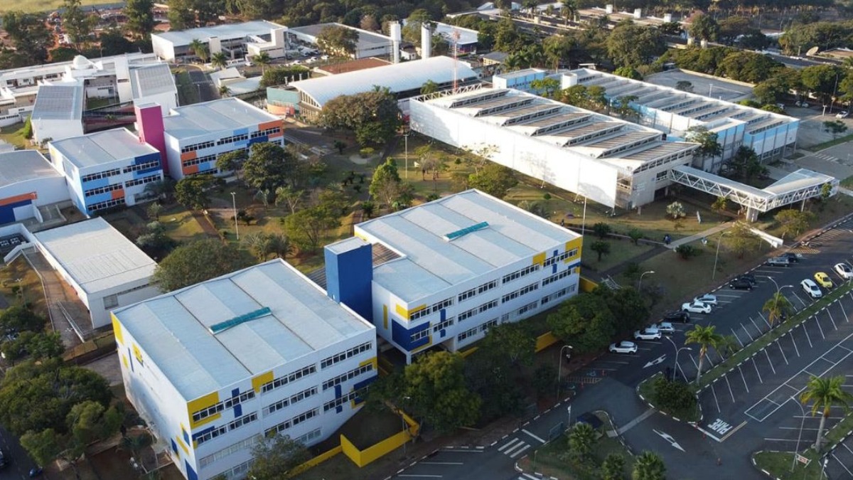 Campus da Puc-Campinas (Foto: Divulgação)