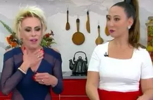 Ana Maria Braga fala sobre engasgo ao vivo Quem nunca?