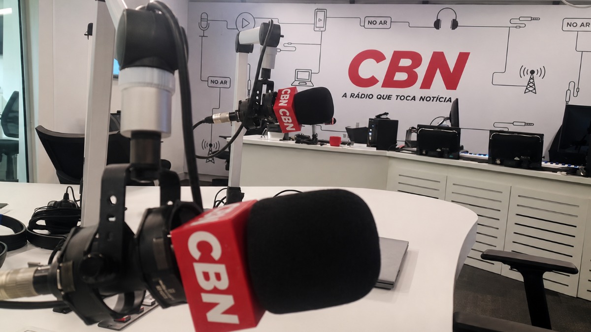 Estúdio da Rádio CBN