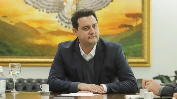 Durante a Agrishow, Ratinho Júnior (PSD), governador do estado do Paraná, é entrevistado na CBN Ribeirão