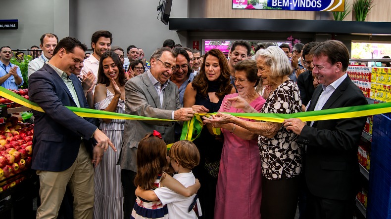 Reinauguração da primeira loja do Savegnago, em Sertãozinho (SP), em 19 de março de 2019, que passou a funcionar como o primeiro Supermercado Escola da rede no interior paulista - Crédito: Divulgação 