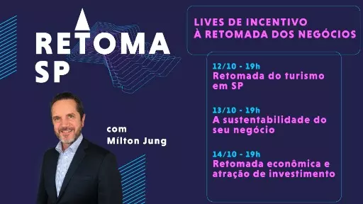 Desenvolve SP promove lives para auxiliar na retomada da economia