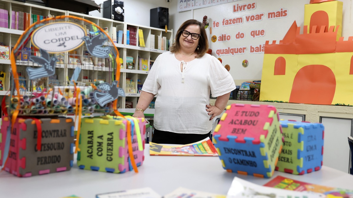 Professora de Franca transforma leitura em ferramenta de união e aprendizado