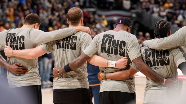 NBA realiza rodada com jogos em homenagem ao legado de Martin Luther King