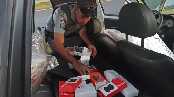 Homem é preso com produtos do Paraguai em rodovia de Ribeirão