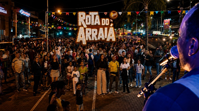 Rota do Arraiá da EPTV: o Savegnago é um dos principais patrocinadores do projeto, que celebra as tradições juninas e aproxima marcas, comunidades e público pelo interior - Crédito: EPTV