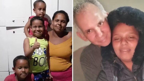 Sabrina de Almeida Lima, de 27 anos, e os filhos de 10, 8 e 6, foram vistos pela última vez na quinta-feira (18), em Jaboticabal, SP - Foto: Arquivo pessoal