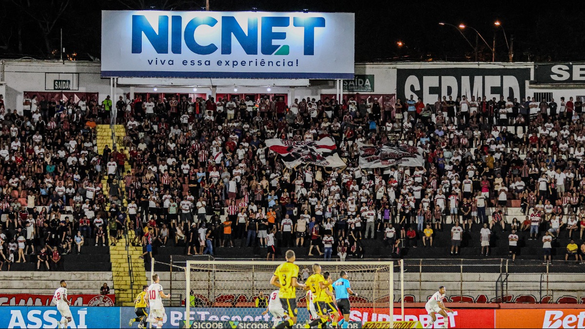 15 mil no Santão? Botafogo-SP lança campanha para atingir recorde de público no Santa Cruz em 2025