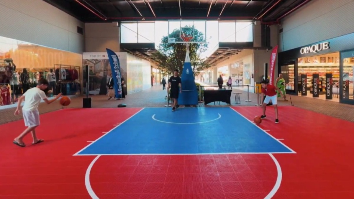 Santa Maria Outlet tem programação voltada aos fãs de basquete