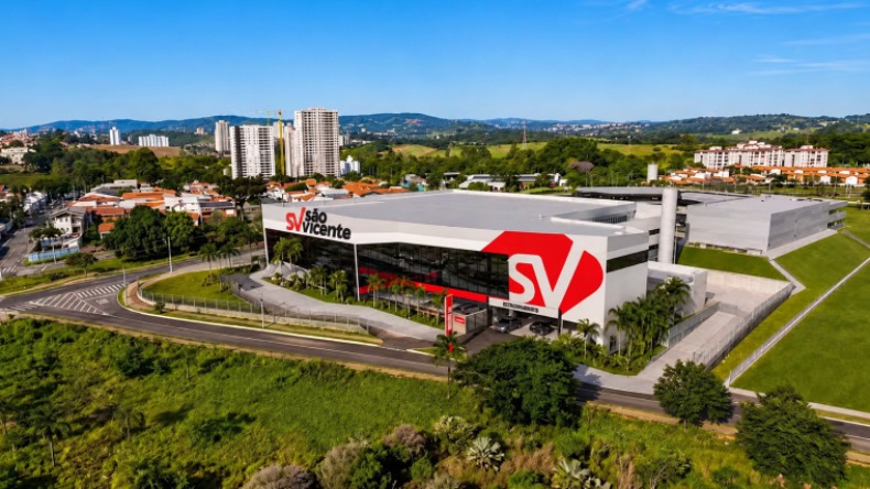 Unidade do Grupo São Vicente em Campinas (SP), inaugurada com investimento de R$88 milhões e foco em tecnologia, comunicação digital e novas experiências para o consumidor - Crédito: Divulgação