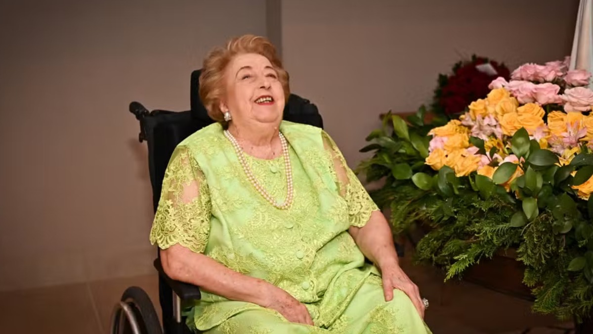 Corpo de Scylla Duarte Prata, fundadora do Hospital de Amor de Barretos, é enterrado neste domingo (15)