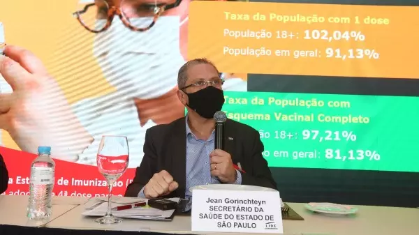 Secretário da Saúde de SP descarta exigir uso de máscaras