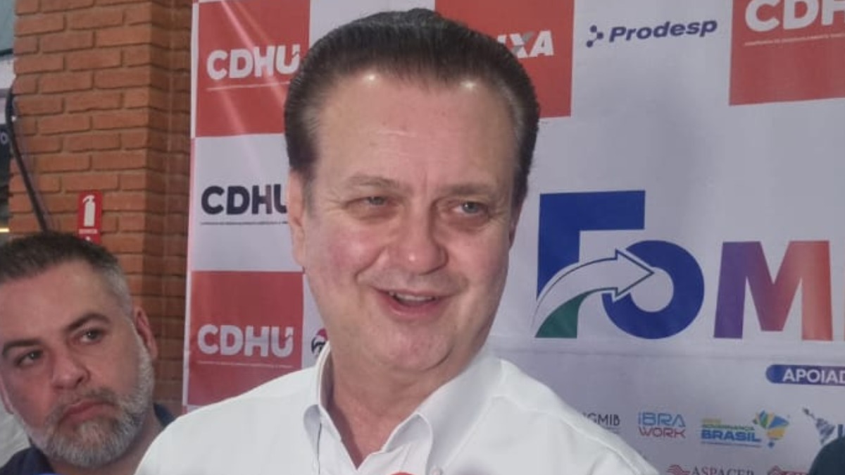 Secretário de Governo e Relações Institucionais de SP, Gilberto Kassab, participa do Fomenta 2025