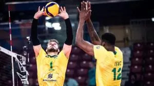 Brasil encerra com vitória sobre Bulgária e homenagem a Allan