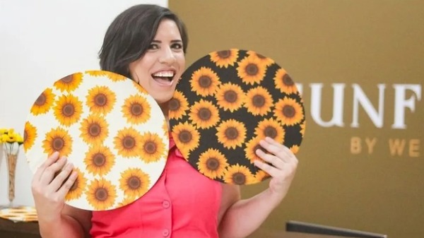 Conheça a história da Sunflower, empresa que faz sucesso com massas em formato de girassol
