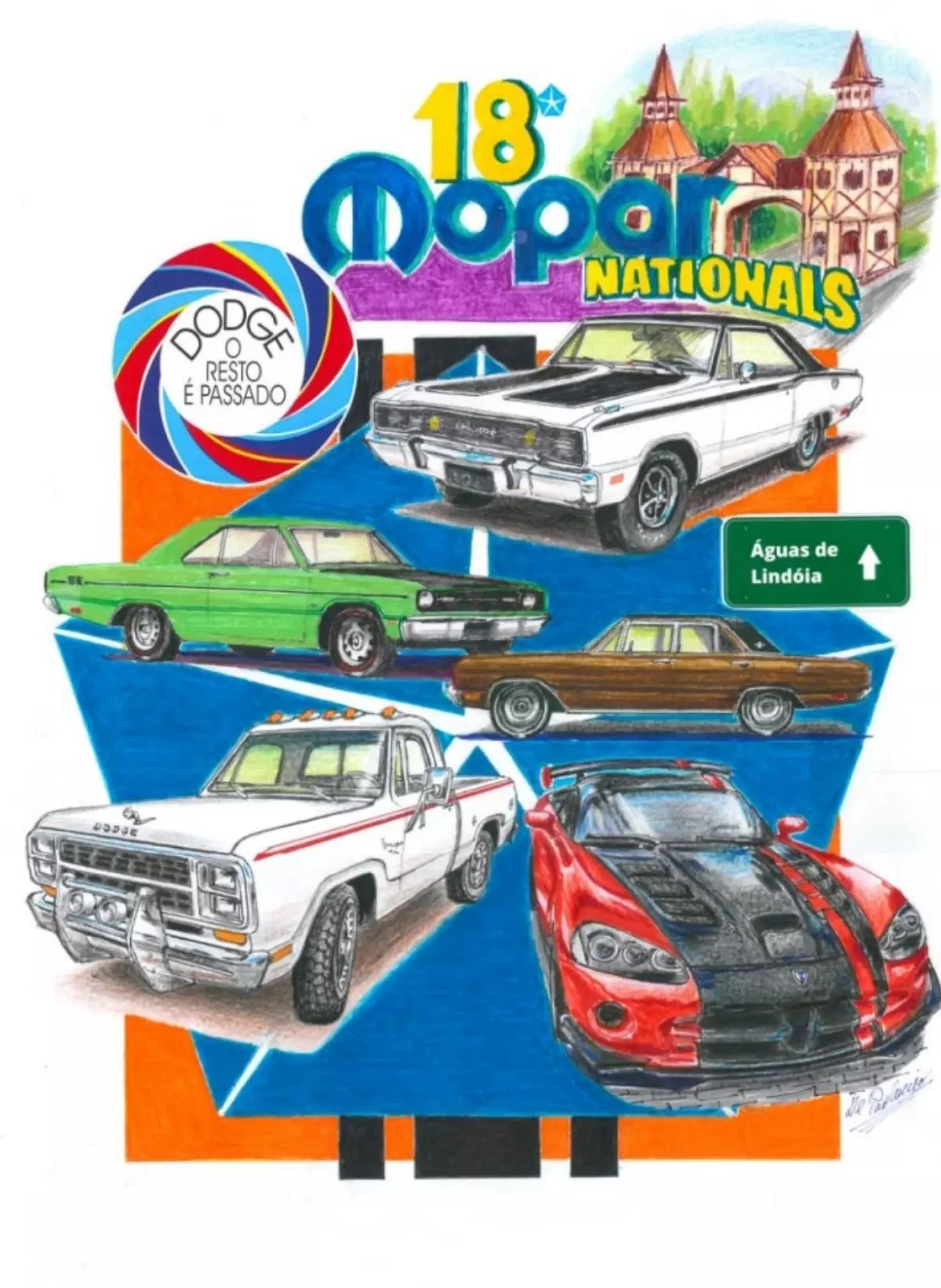 Este ano o Encontro do Chrysler Clube do Brasil será em Águas de Lindoia-SP (Divulgação)