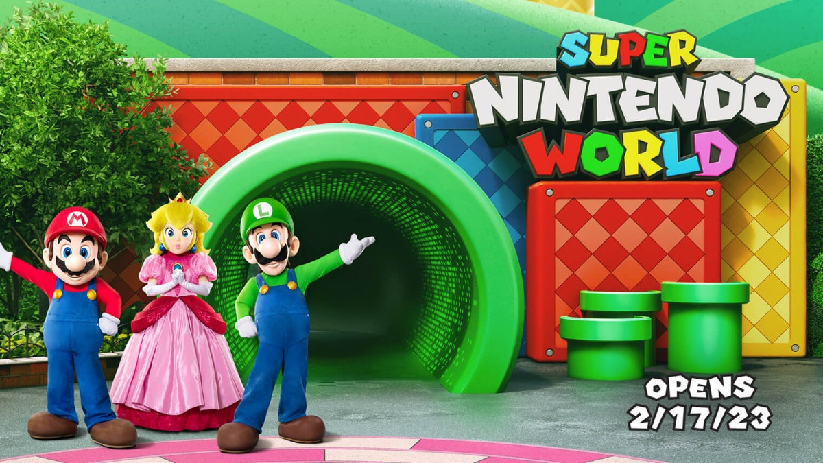 Jogos do Mario são tema da nova área do parque da Universal
