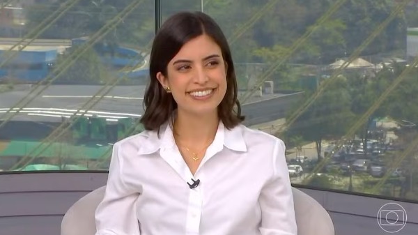 Tabata Amaral dá entrevista ao g1 - Foto: Reprodução/TV Globo
