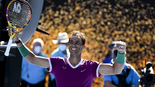 Com 21 conquistas de Grand Slam, Rafael Nadal é o maior vencedor da história do tênis