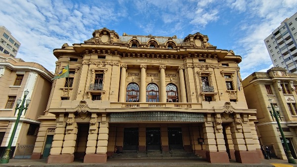Theatro Pedro II, no Centro de Ribeirão Preto (Foto: Marcelo Fontes) - Foto: Marcelo Fontes