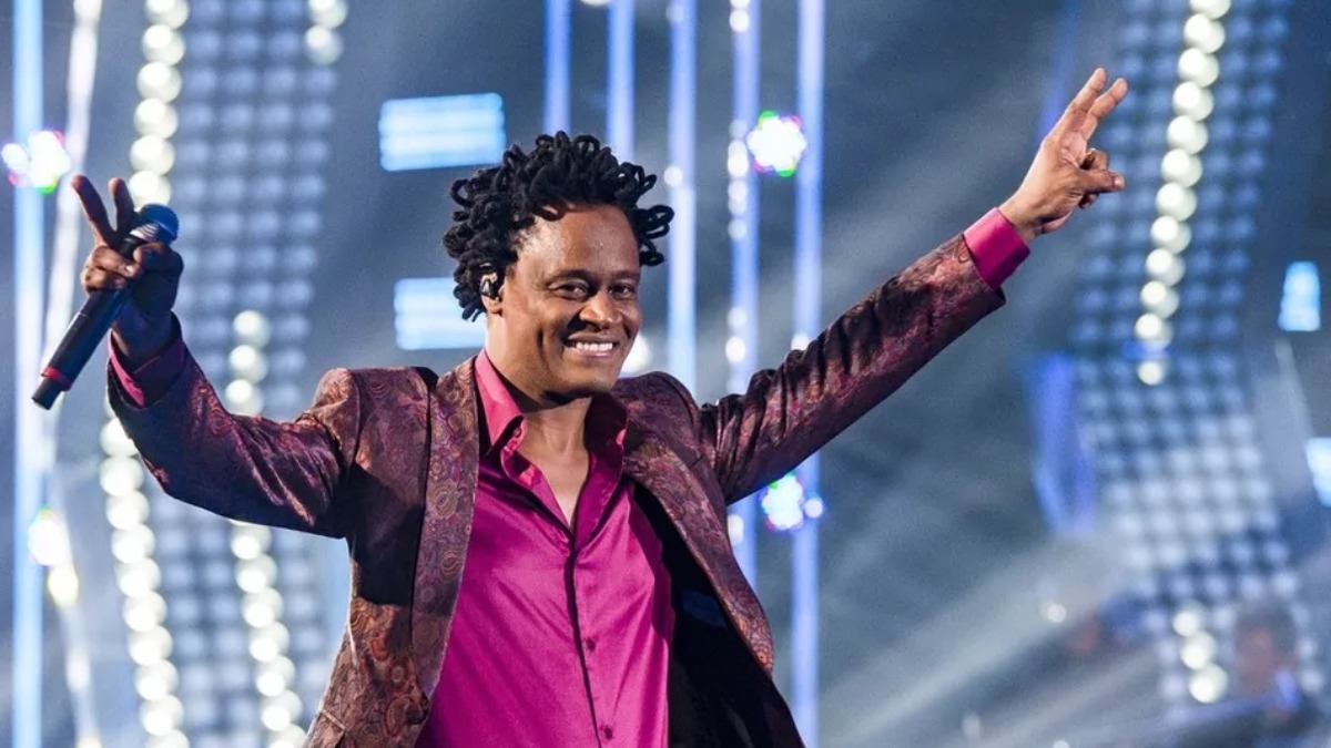 Toni Garrido, vocalista da banda Cidade Negra exalta volta ao festival 