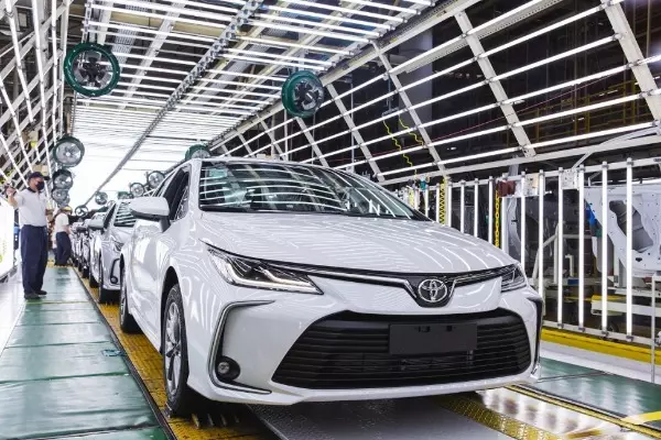 Toyota investe R$50 milhões em fábrica para renovar Corolla