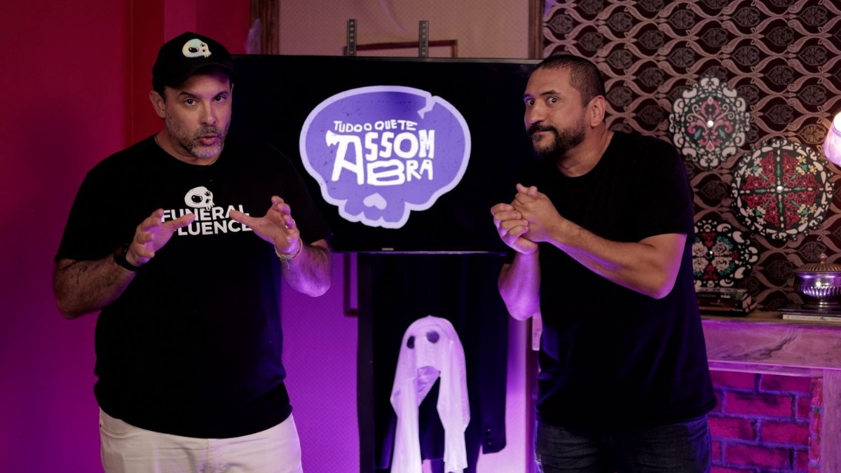 Thiago de Souza e Zé Neves apresentam o "Tudo O Que Te Assombra" - Crédito: Divulgação