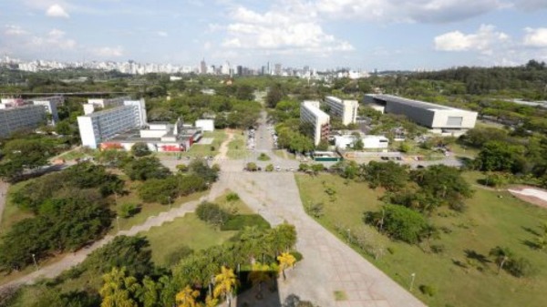 Vista da Praça do Relógio, CRUSP, Administração Central e Complexo Brasiliana (Foto: Marcos Santos/USP Imagens) - Foto: Divulgação Vista da Praça do Relógio, CRUSP, Administração Central e Complexo Brasiliana (Foto: Marcos Santos/USP Imagens) - Foto: Divulgação