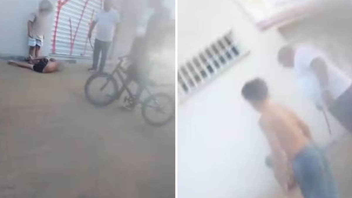 Pai que incentivou filho a bater em outra criança pode responder por corrupção de menores e tortura Pai que incentivou filho a bater em outra criança pode responder por corrupção de menores e tortura