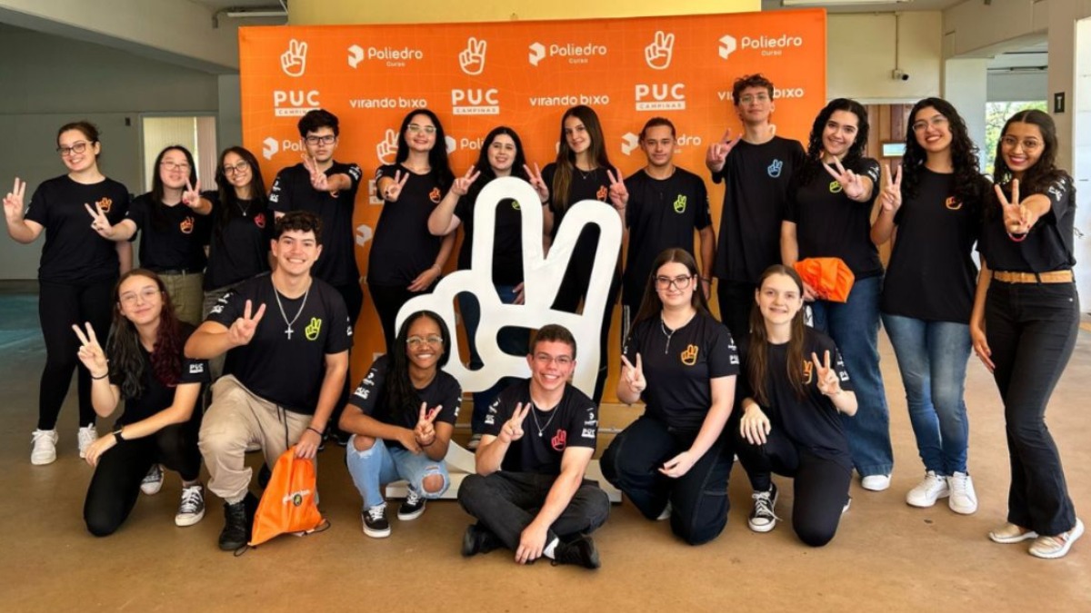 Candidatos na etapa presencial do Virando Bixo 2024 (Foto: VB)