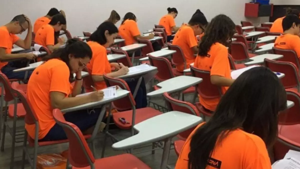 Finalistas na prova presencial do Virando Bixo 2022 (Foto: Divulgação)