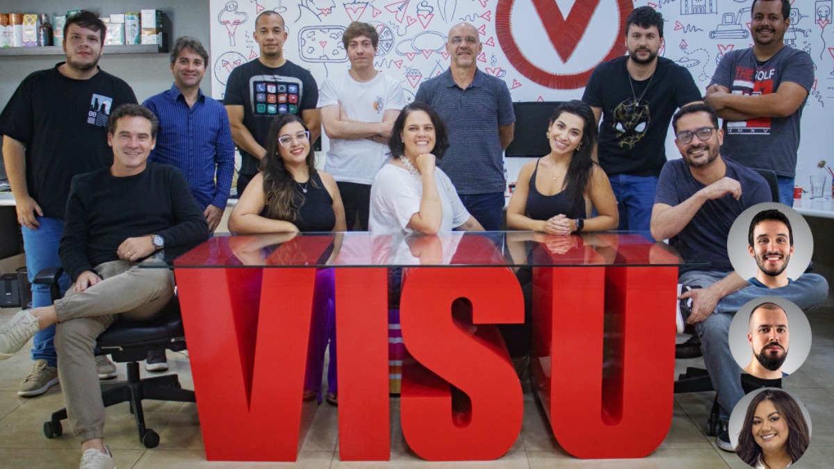 A equipe da Visualize, de Guaxupé (MG), conta com 15 pessoas dedicadas para alcançar os melhores resultados de seus projetos