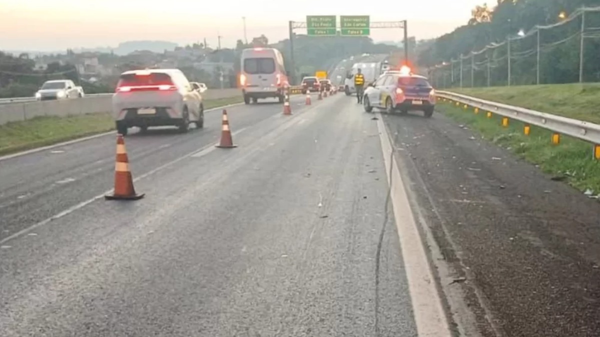 Polícia Civil identifica vítimas de acidente entre moto e caminhonete no Anel Viário Sul